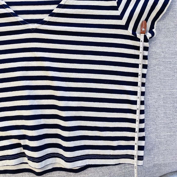 Madewell Crop Striped T-Shirt - Picture 4 of 5